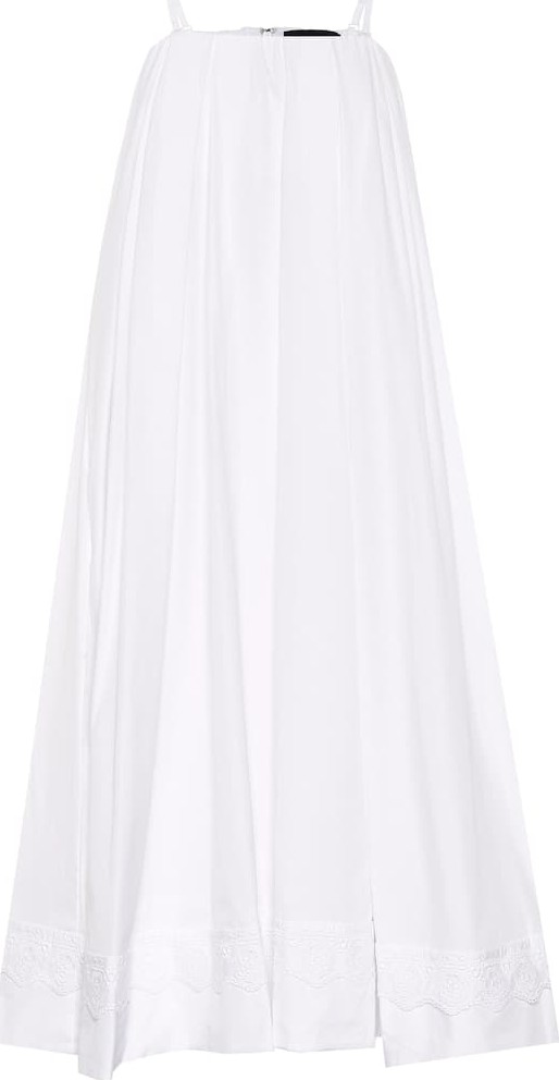 Simone Rocha Cotton midi dress