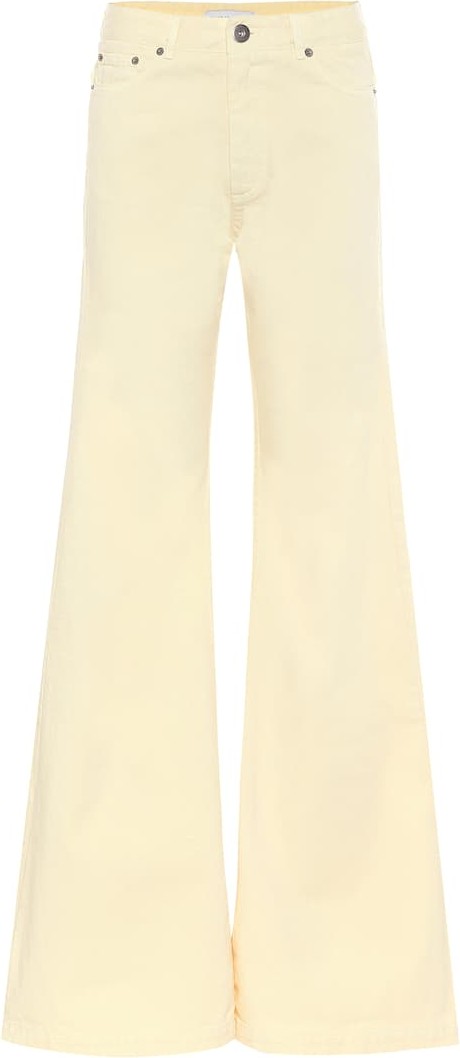 Matthew Adams Dolan High-rise flared jeans