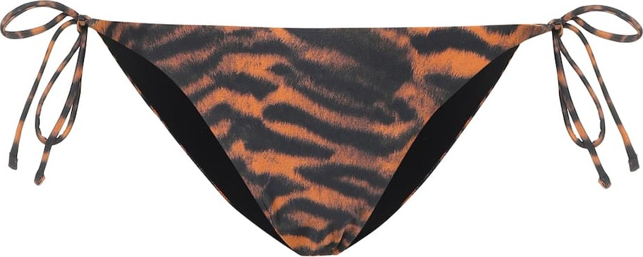 The Upside Alba tiger-print bikini bottoms