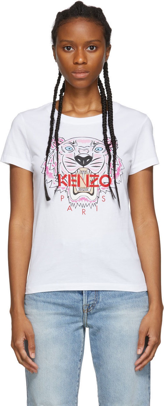KENZO White Tiger T-Shirt