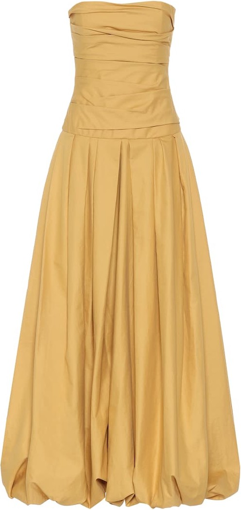 Khaite Ingrid cotton maxi dress