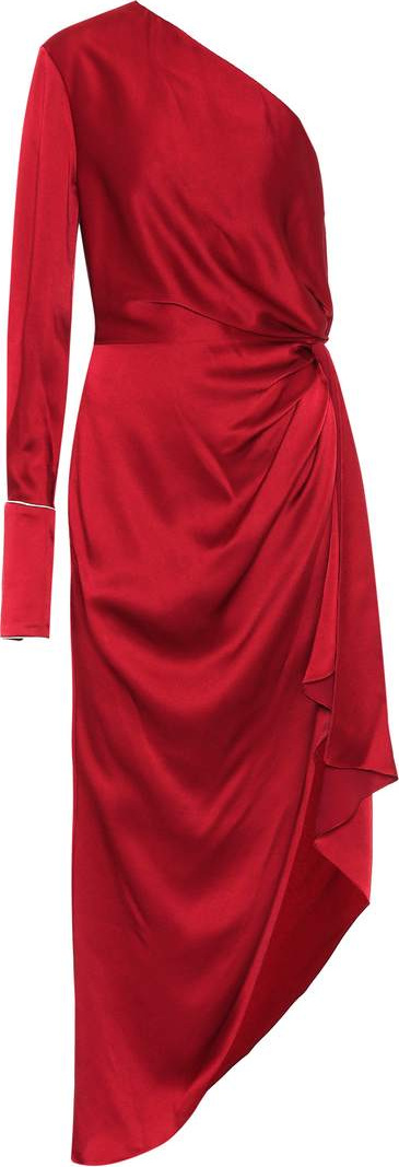 Monse One-shouldered satin dress