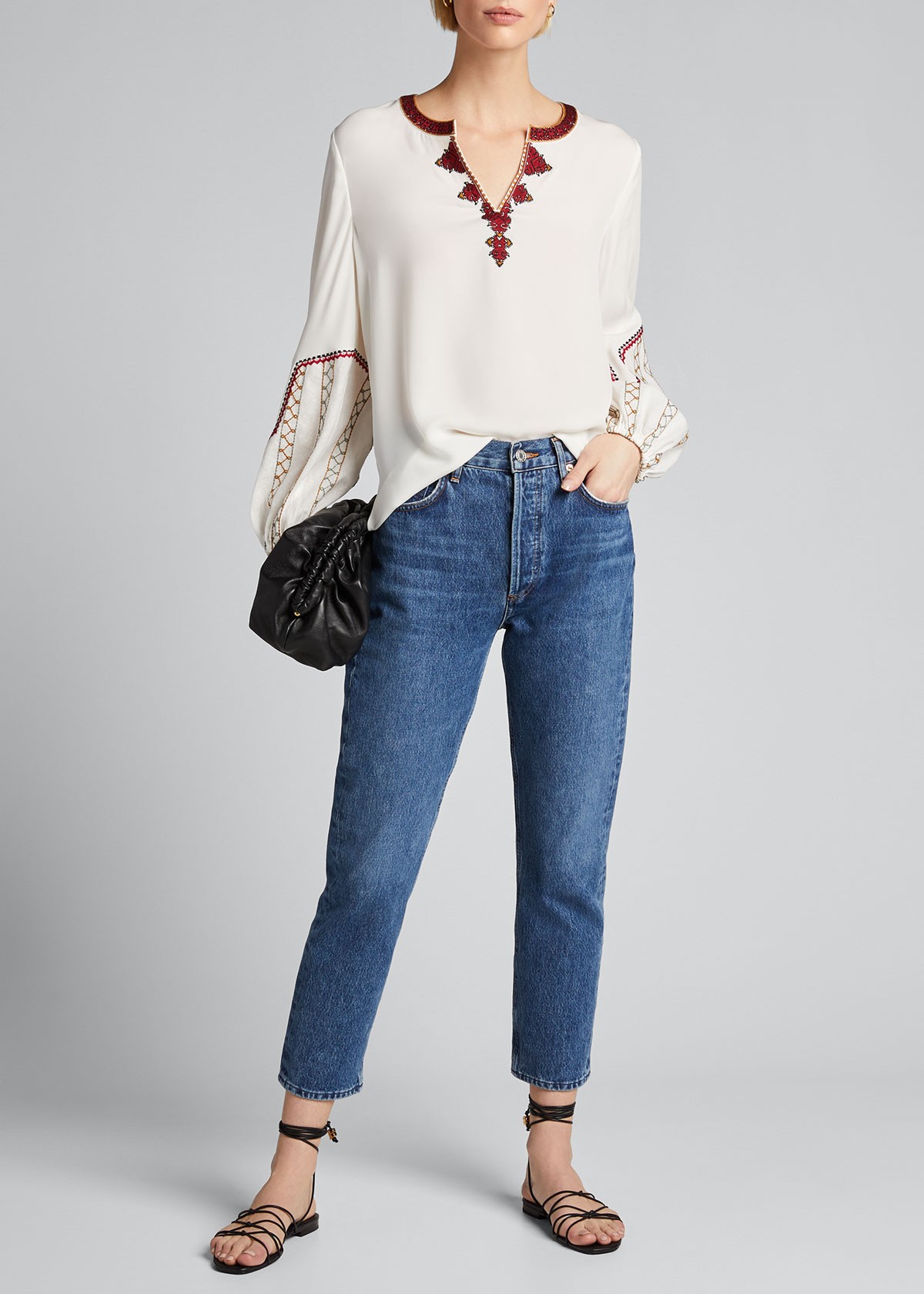 KOBI HALPERIN Yasmina Silk Blouse
