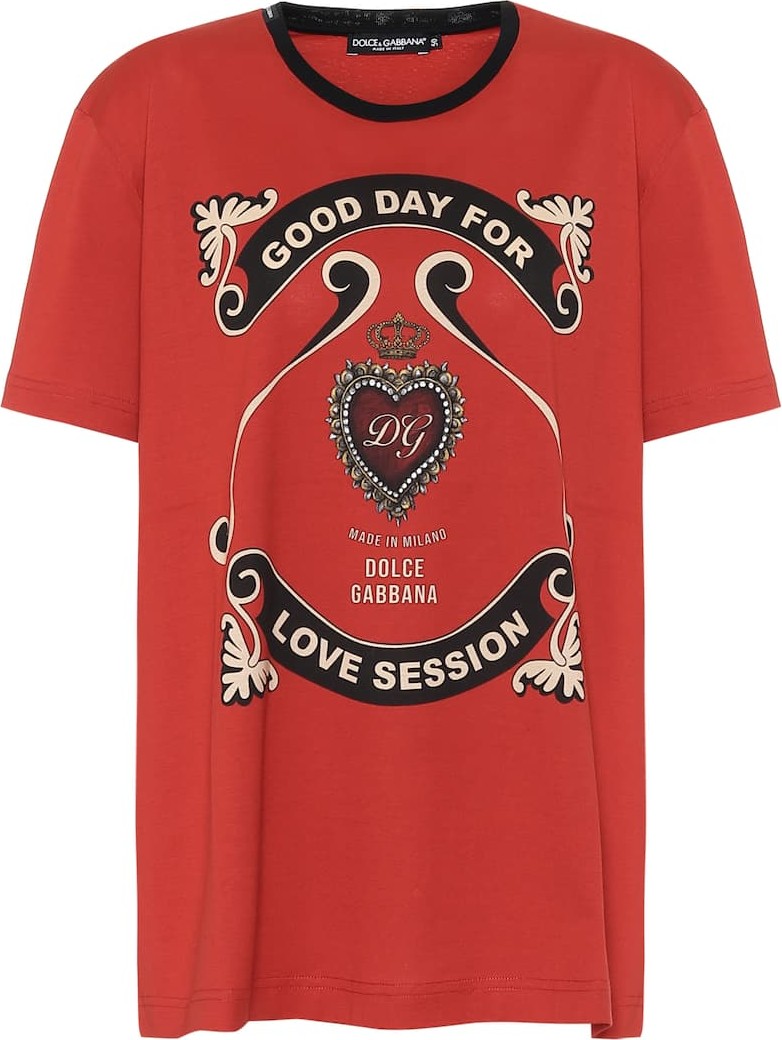 Dolce & Gabbana Printed cotton T-shirt