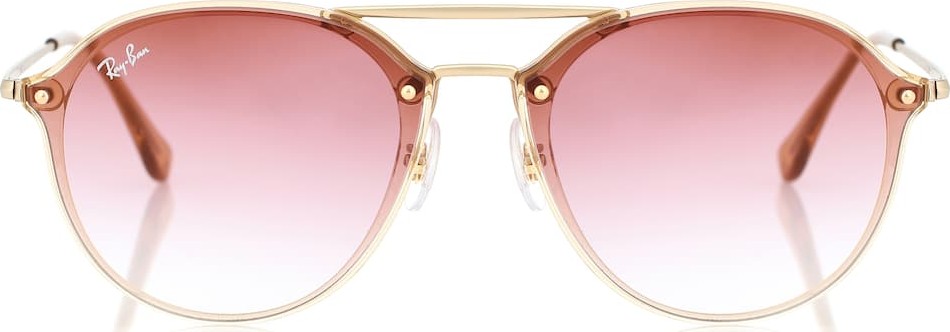 Ray Ban Blaze aviator sunglasses