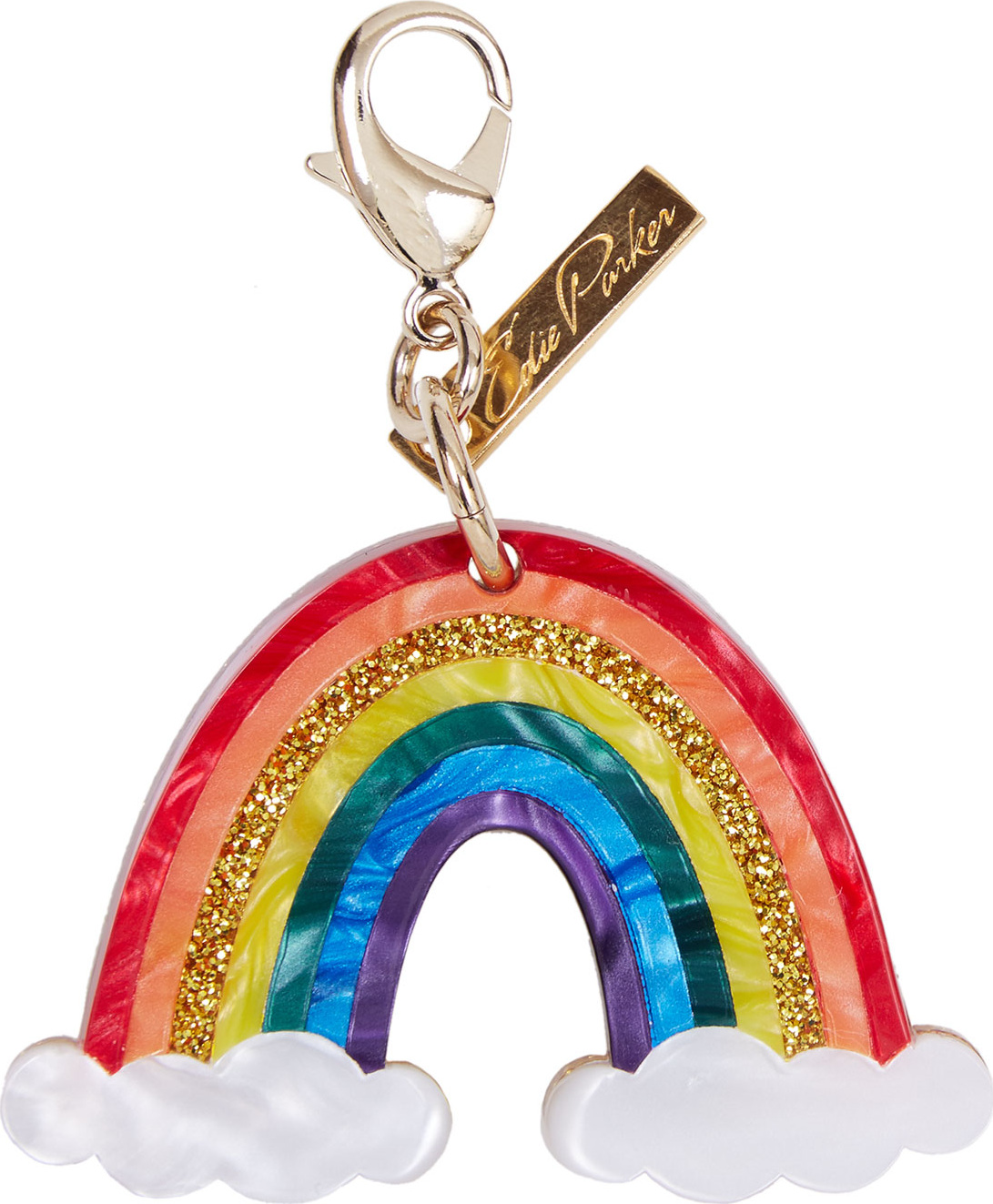 Edie Parker Rainbow Bag Charm, Multi
