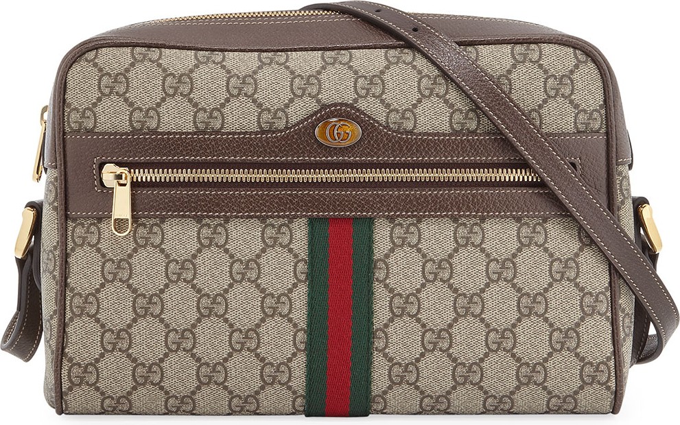 Gucci Ophidia Medium GG Supreme Camera Crossbody Bag