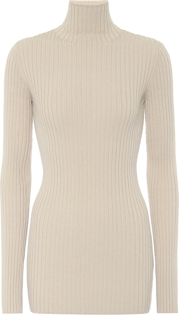 MM6 Maison Margiela Ribbed turtleneck sweater