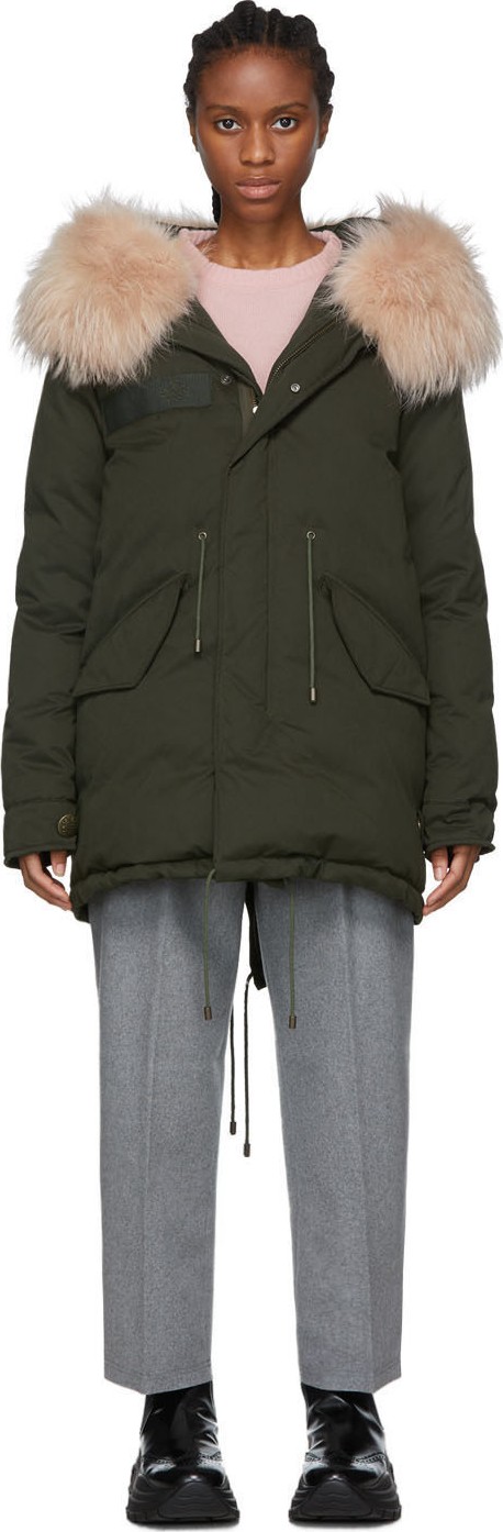 Mr&Mrs Italy Green Down Puffer Parka