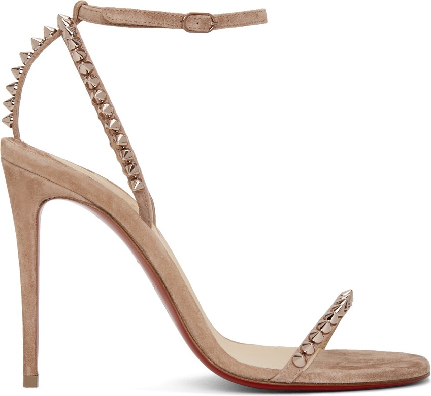 Christian Louboutin Pink So Me 100 Sandals