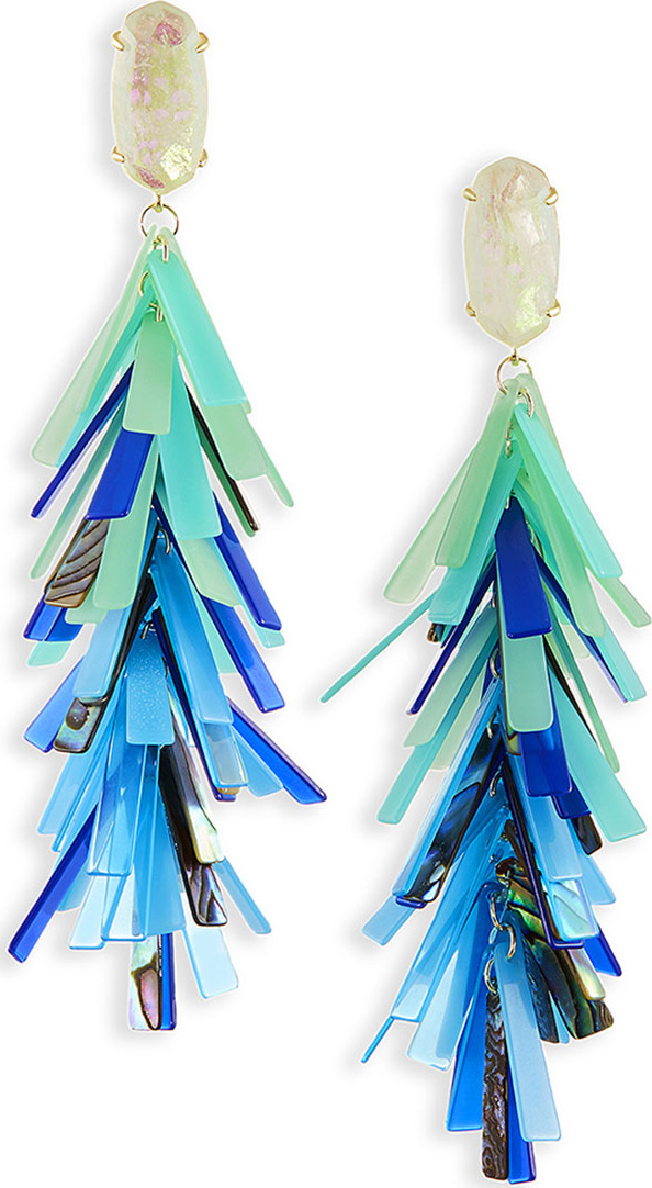 Kendra Scott Justyne Tassel Statement Earrings