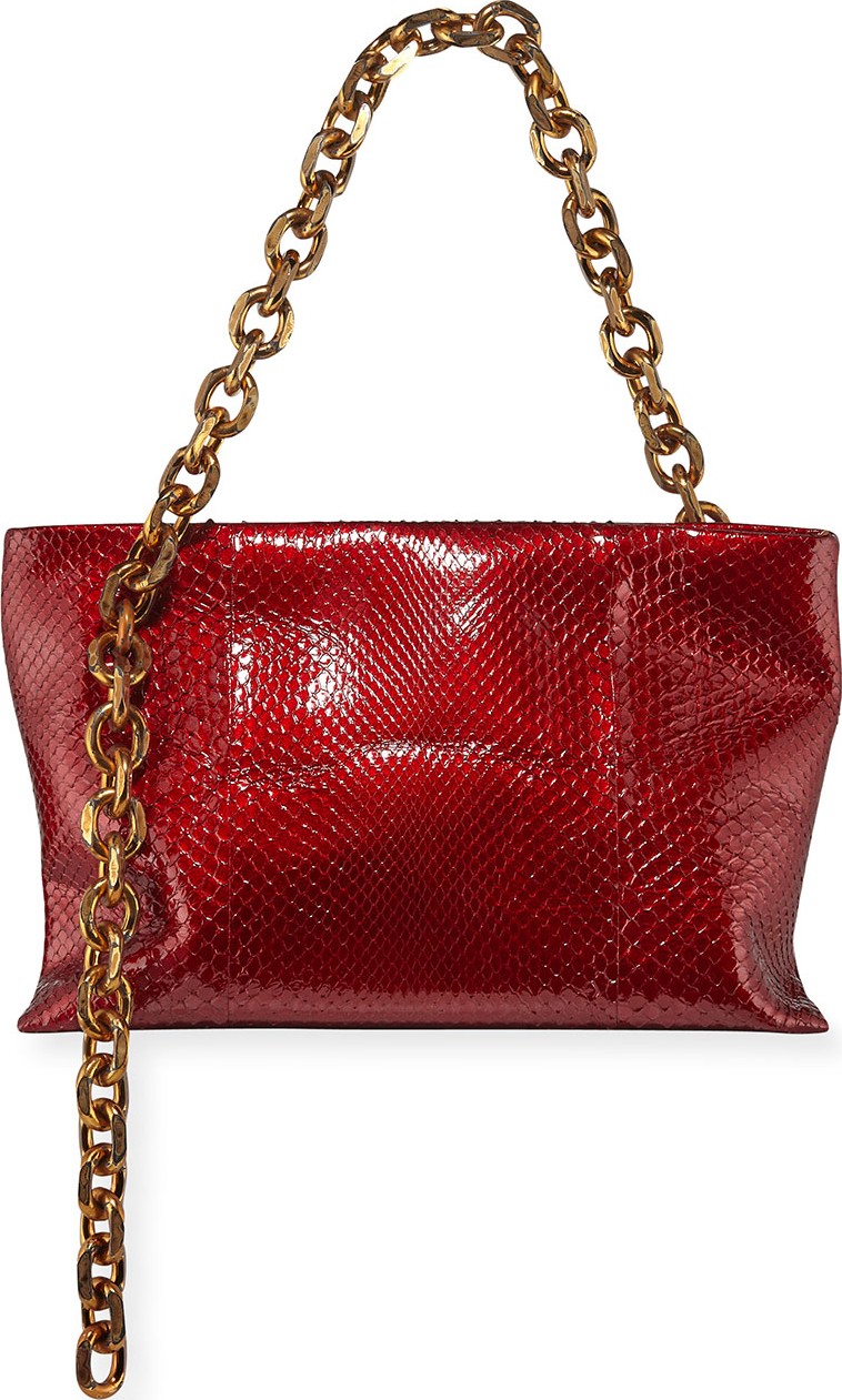 Calvin Klein 205W39NYC Scull Soft Chain Clutch Bag