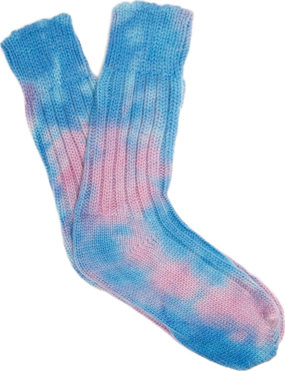 The Elder Statesman Yosemite tie-dye cashmere socks