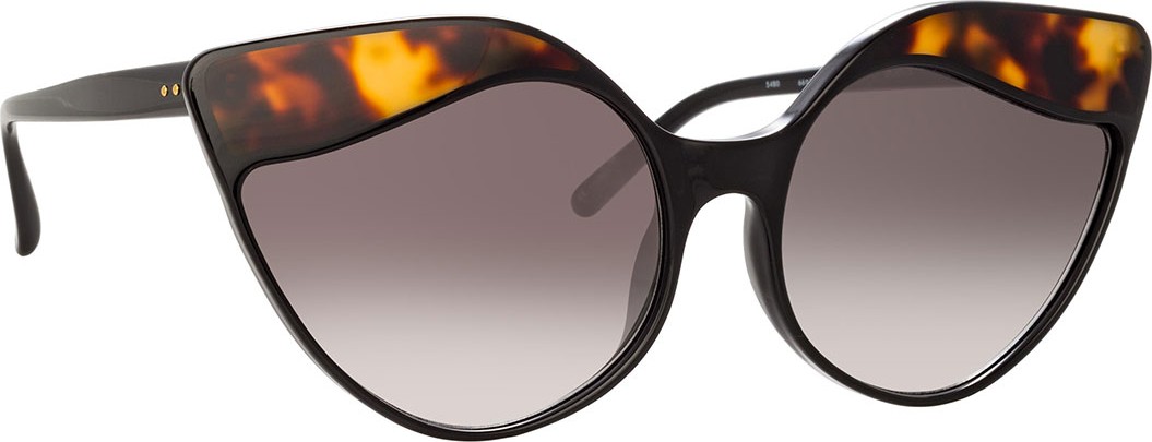 Linda Farrow Gradient Cat-Eye Sunglasses