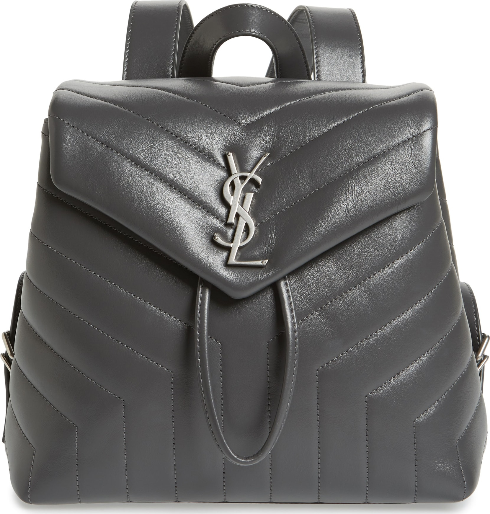 Saint Laurent Small Loulou Quilted Calfskin Leather Backpack