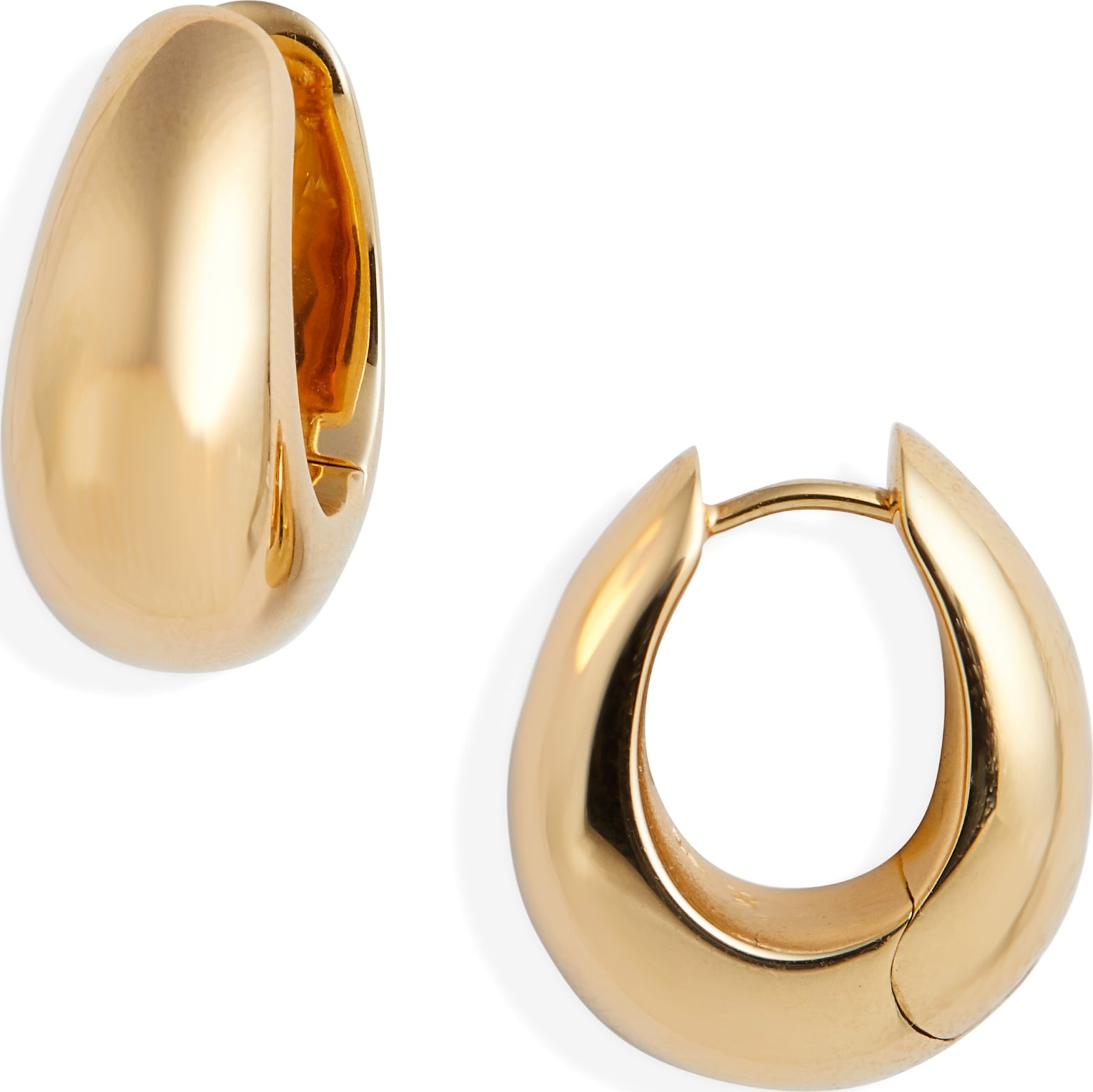 Tom Wood Medium Ice Hoop Earrings