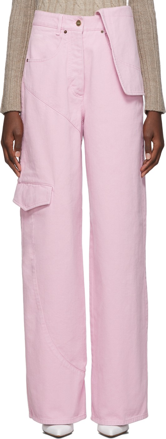 Jacquemus Pink 'Le Jean de Nîmes' Jeans