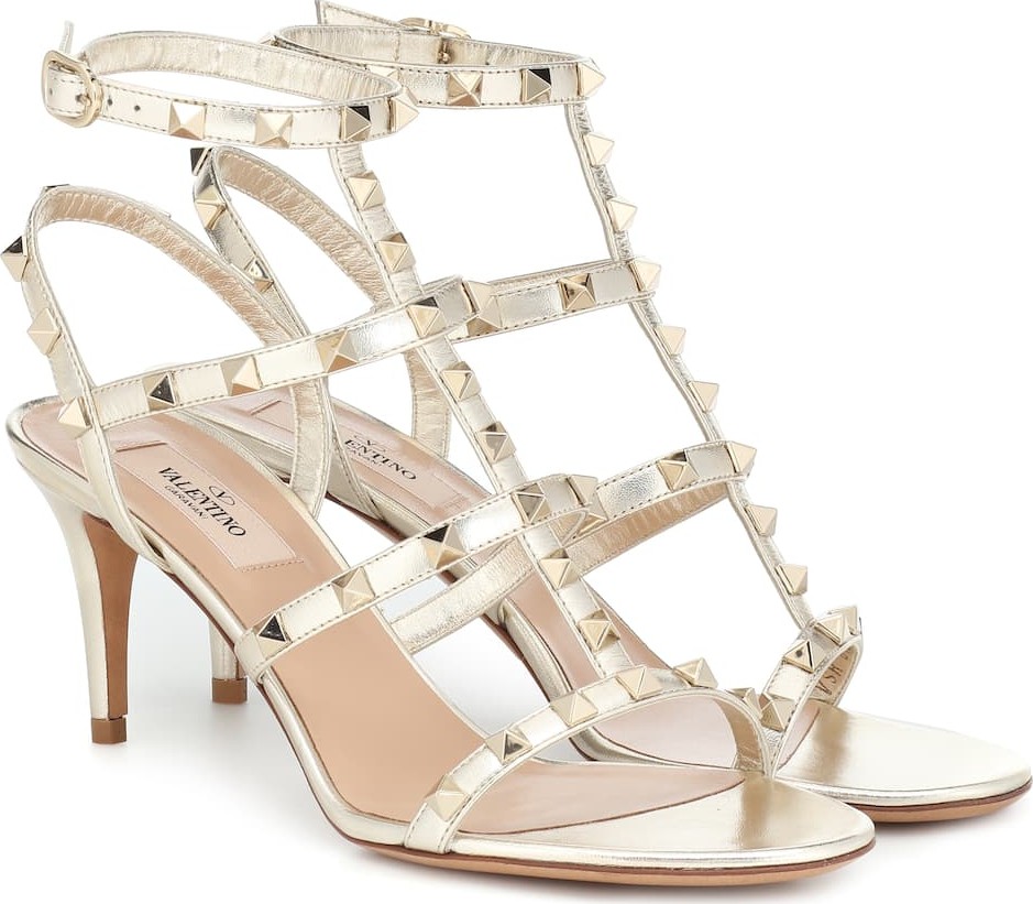Valentino Valentino Garavani Rockstud 70 leather sandals