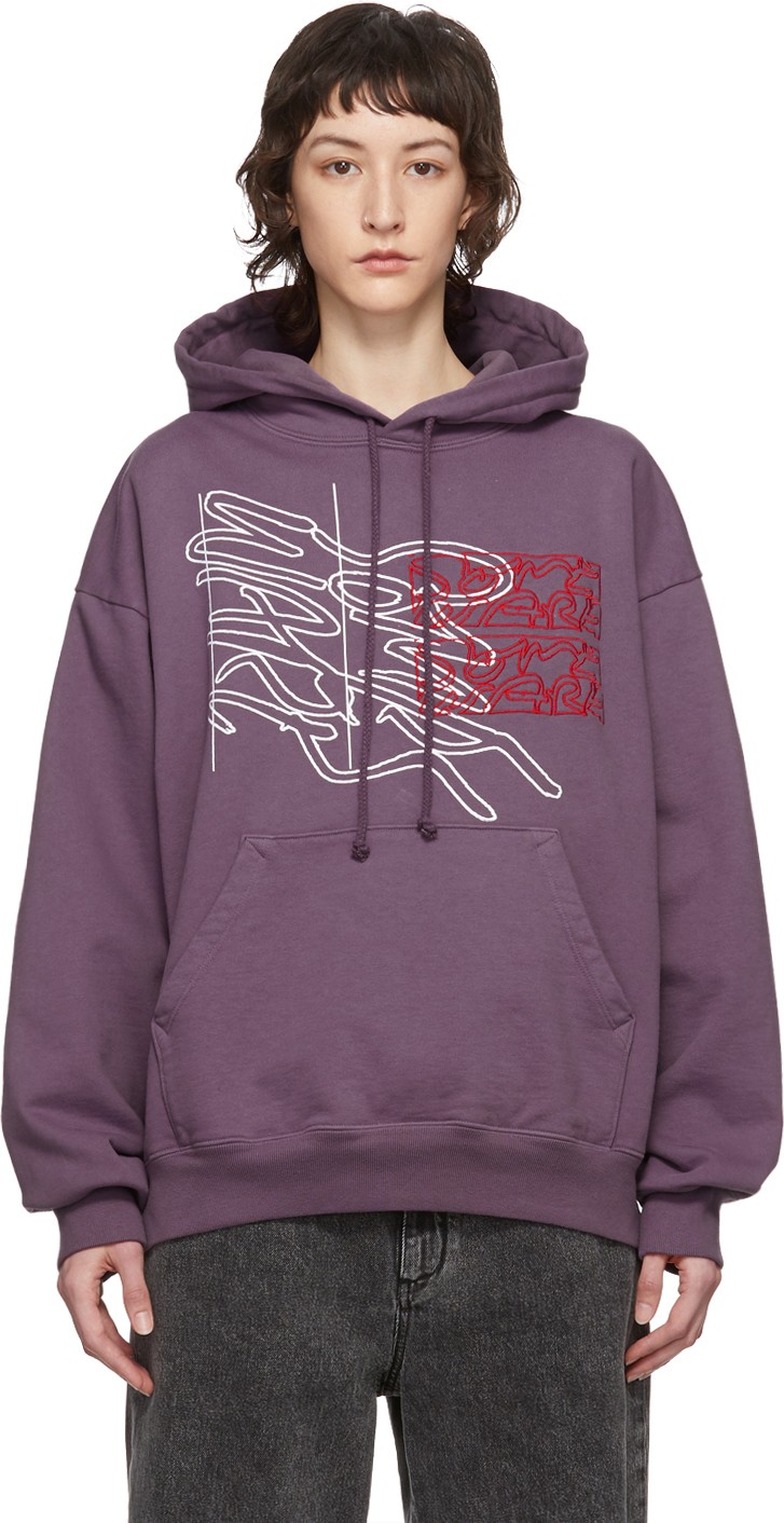 Some Ware Purple New Logo Hoodie