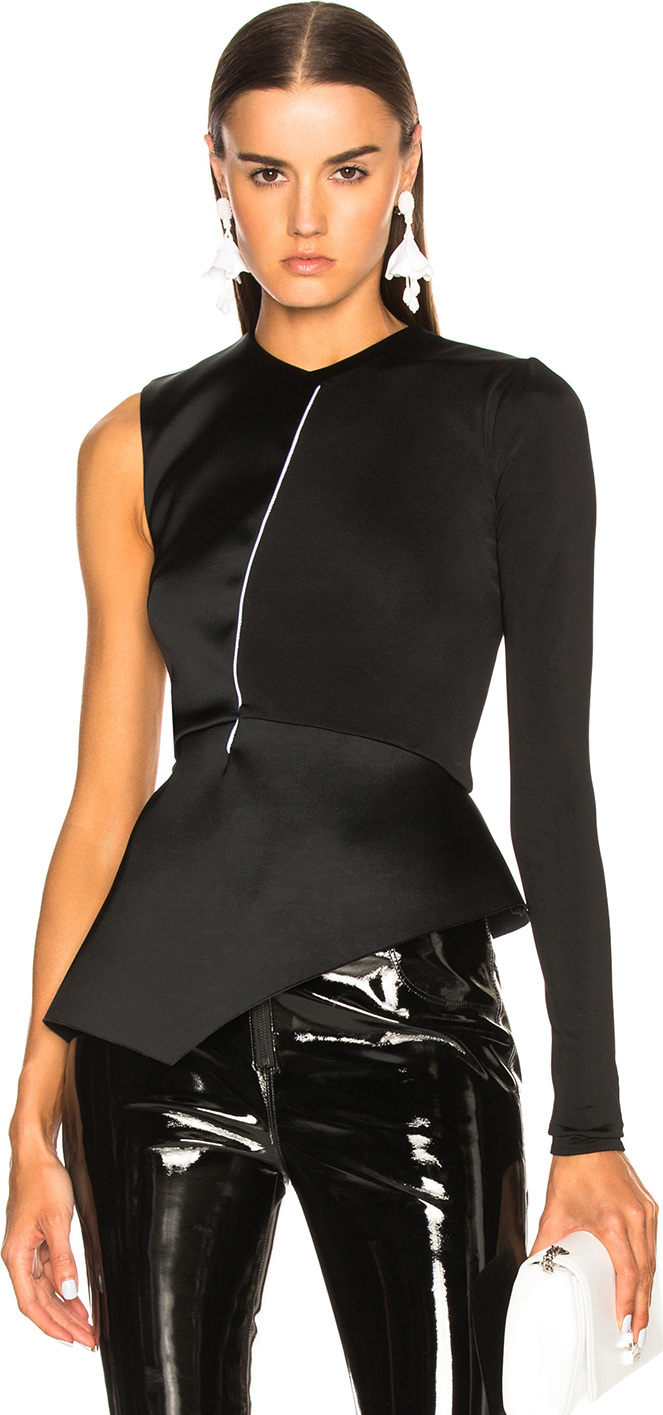 Esteban Cortazar Peplum Top