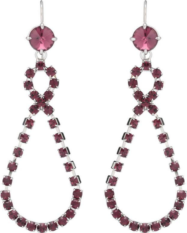 Miu Miu Crystal-embellished earrings
