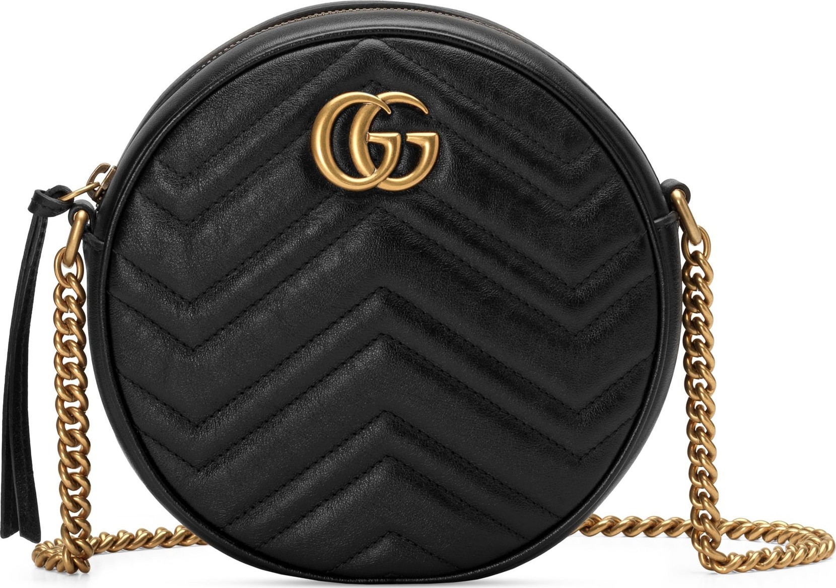 Gucci Mini Marmont 2.0 Leather Canteen Shoulder Bag