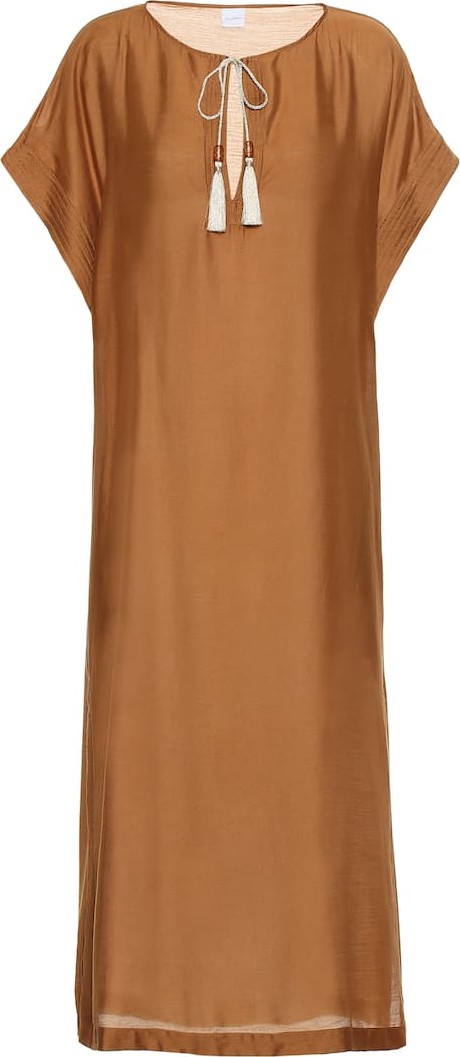 Max Mara Narvik silk-blend dress