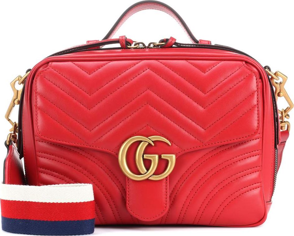 Gucci GG Marmont matelassé leather shoulder bag