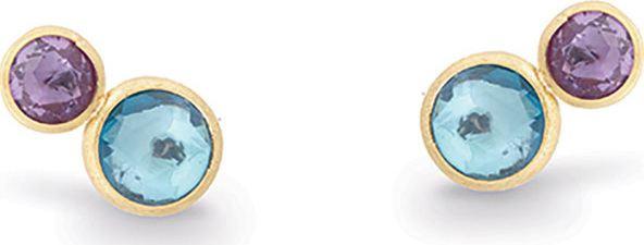 Marco Bicego Jaipur Two-Stone Stud Earrings