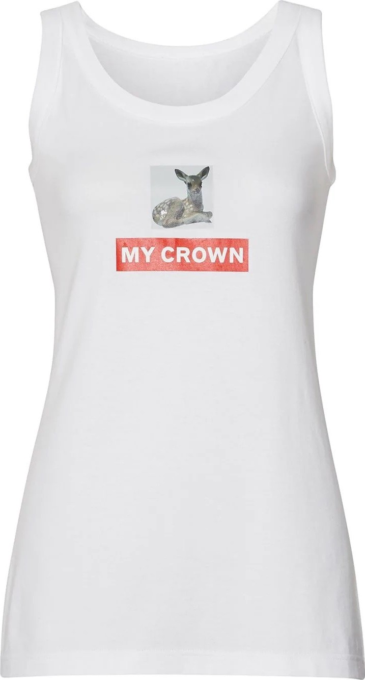 Burberry London England Montage Print Cotton Vest Tank