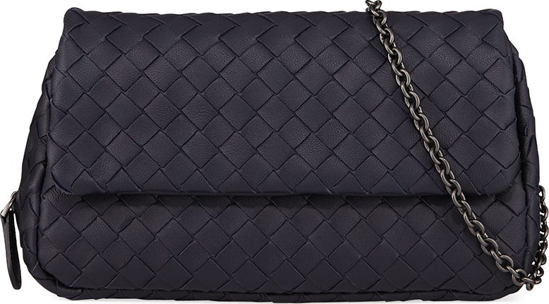 Bottega Veneta Intrecciato Small Chain Crossbody Bag