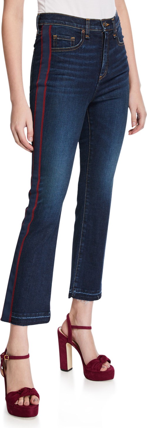 Etro Paisley Flare-Leg Jeans
