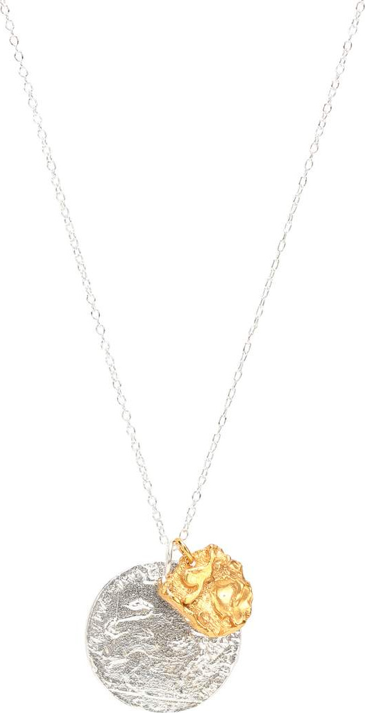 Alighieri La Collisione 24kt gold-plated and sterling silver necklace