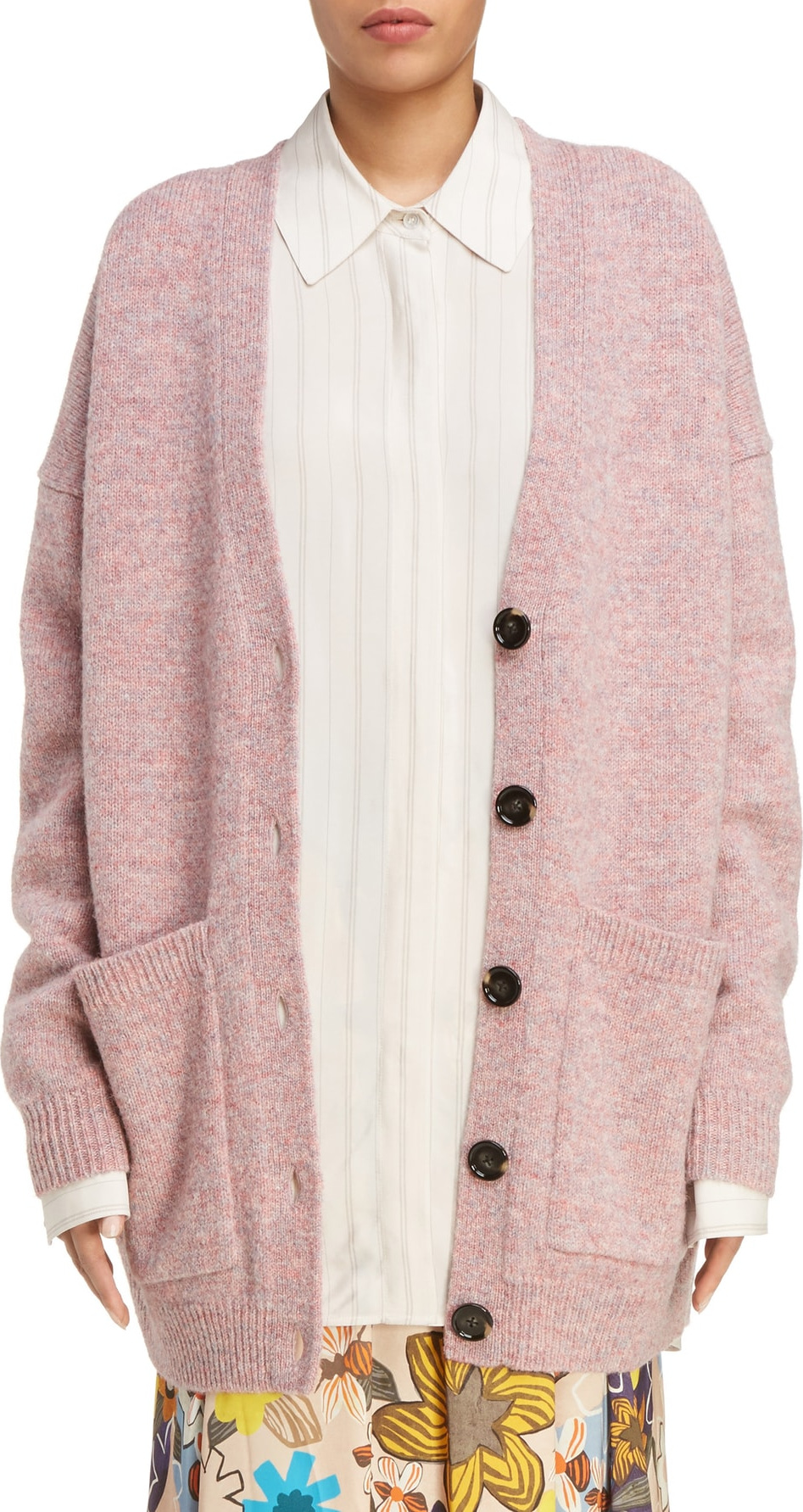 Acne Studios Sahar Oversized Button Cardigan