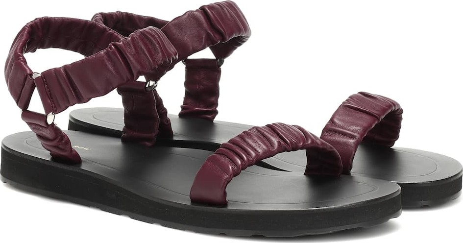 THE ROW Egon leather sandals