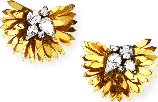 Mignonne Gavigan New York Ellie Button Earrings