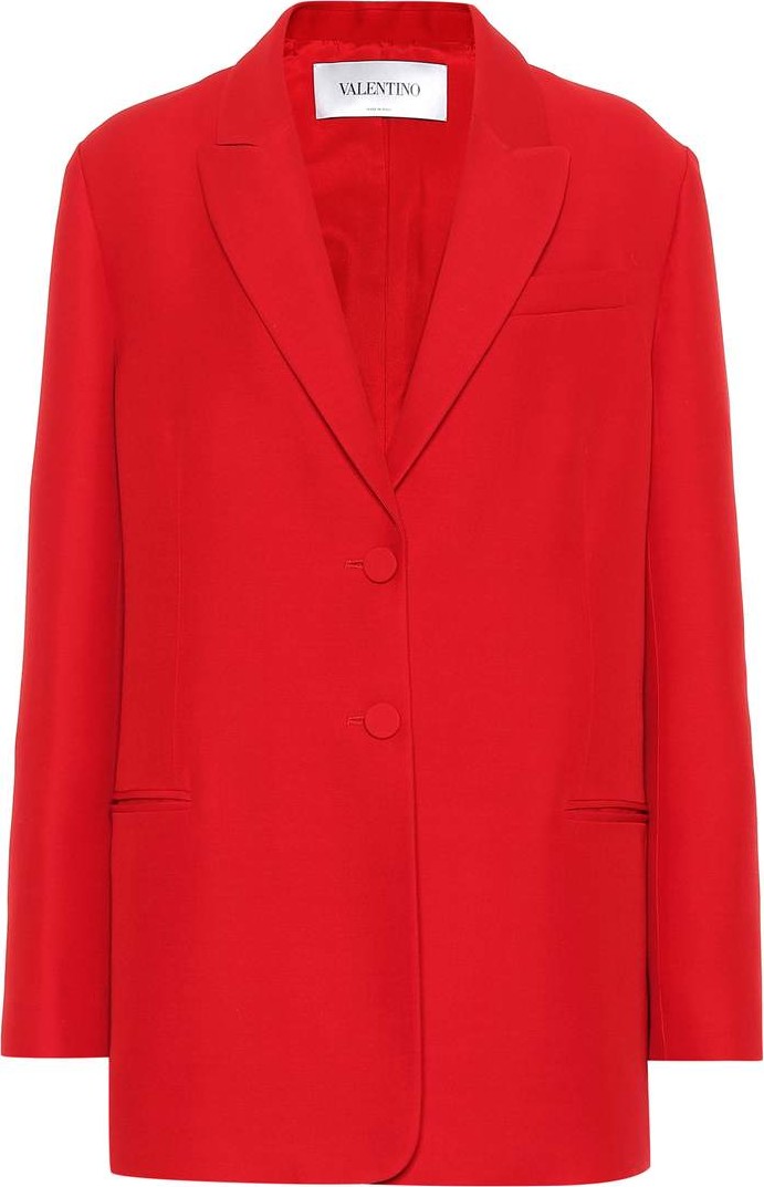 Valentino Cady wool and silk blazer