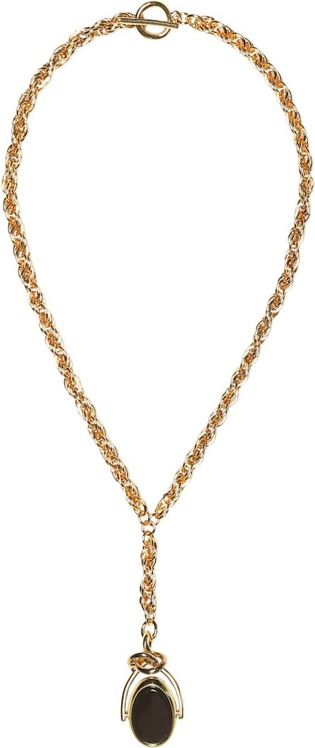 Rejina Pyo Knot Pendant gold-plated necklace