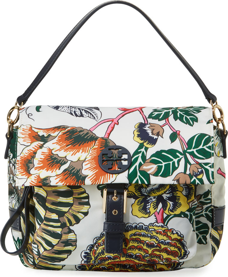 Tory Burch Tilda Printed Nylon Crossbody Bag
