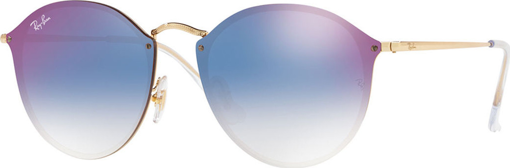 Ray Ban Blaze Round Mirrored Sunglasses