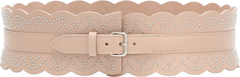 Alaïa Studded leather belt