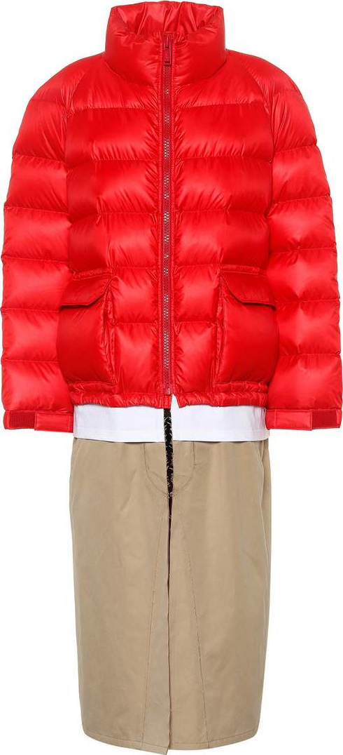 Undercover Hybrid down coat