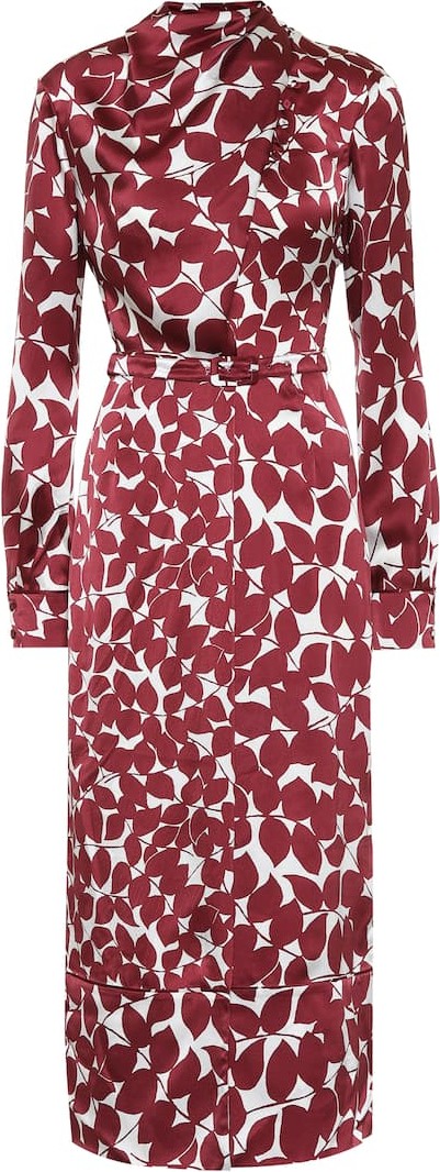 Gabriela Hearst Josefina silk-satin midi dress
