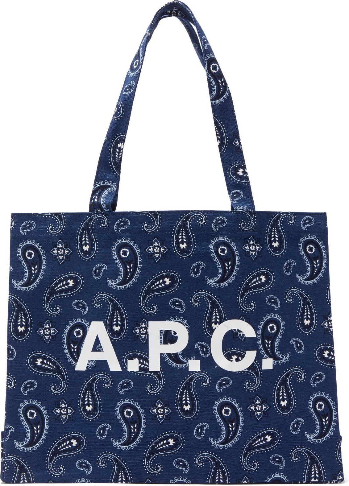 A.P.C. Bandana-print cotton tote bag