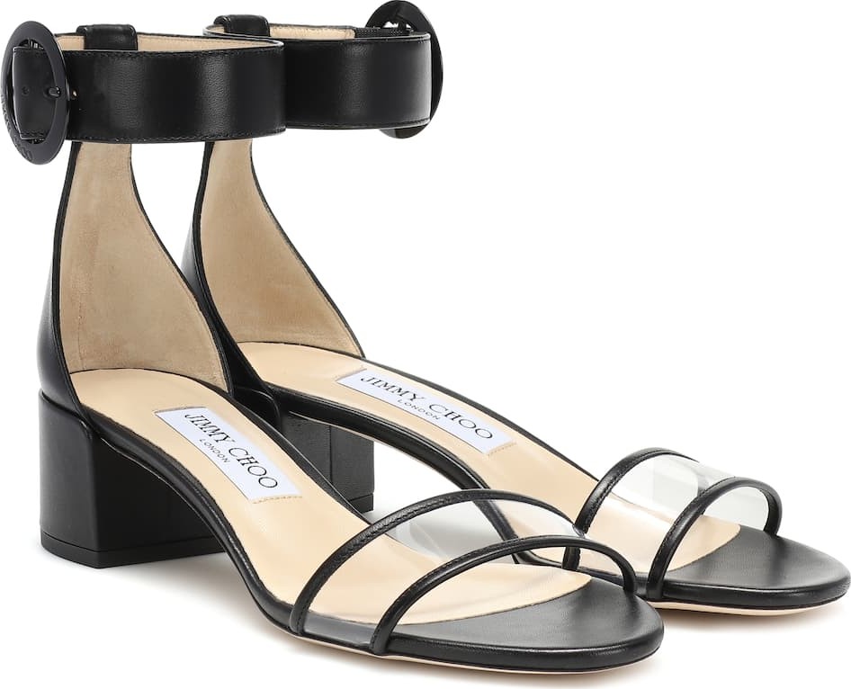 Jimmy Choo Jaimie 40 leather sandals