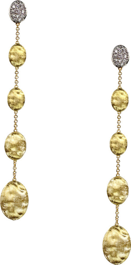 Marco Bicego Siviglia Diamond Long Drop Earrings