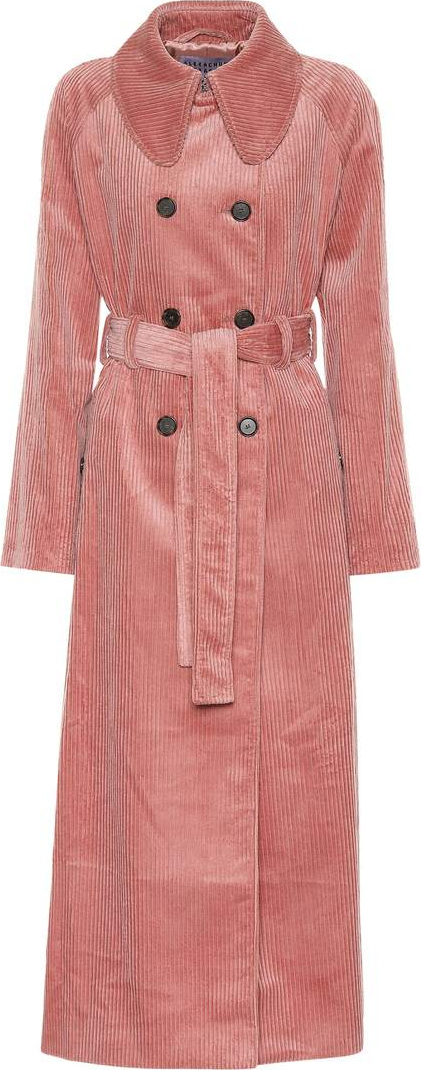 Alexachung Corduroy trench coat