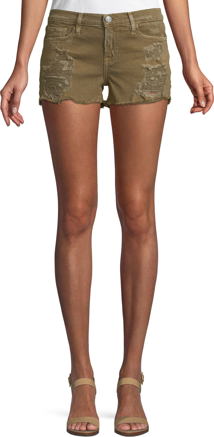 Etienne Marcel Distressed Denim Shorts