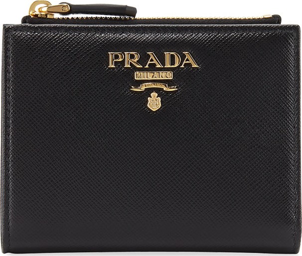 Prada Saffiano Leather Small Wallet