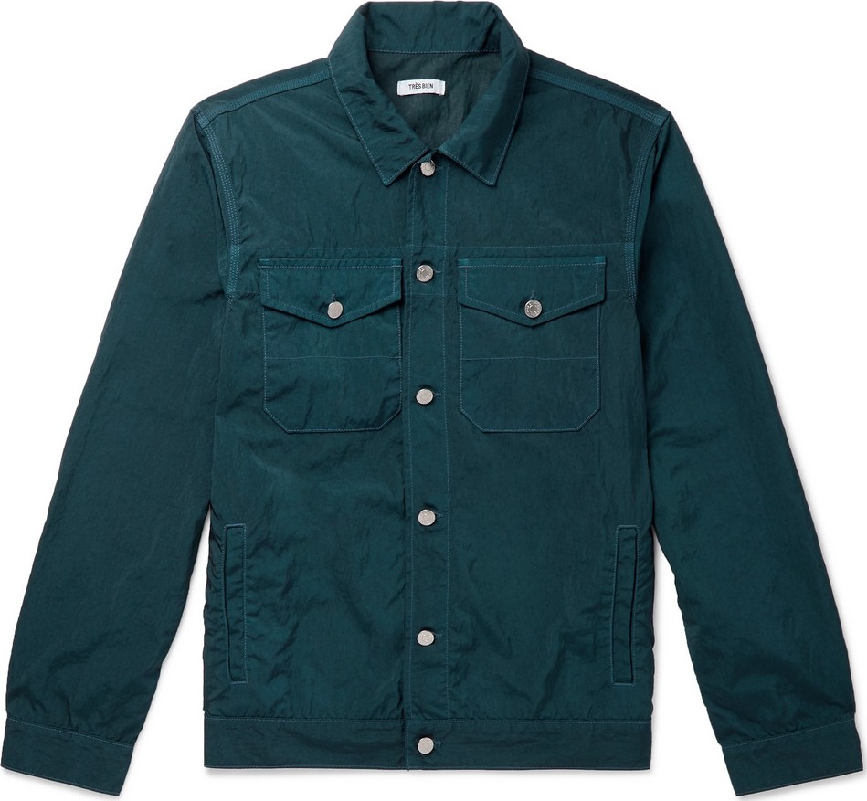 Très Bien Tech-Shell Trucker Jacket